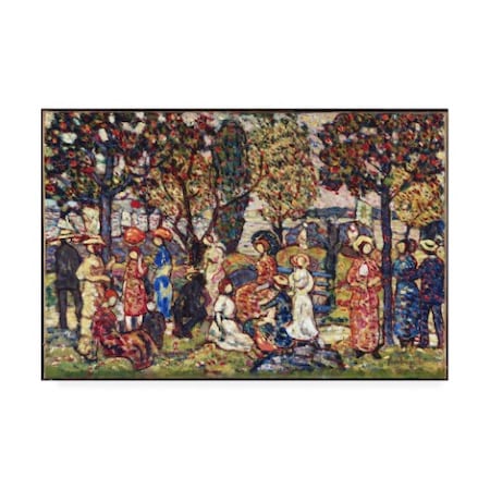 Maurice Prendergast 'Autumn' Canvas Art,22x32